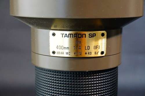 Tamron Adaptall-2 SP LD IF - 65B 400mm F4 Lens Nikon AIS Mount **Excellent Condition**