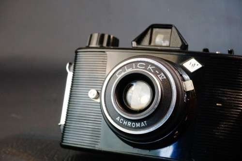 Agfa Click IV 120mm Camera India Achromat Lens 6x6 120 Film Camera Lomo **Good Condition**