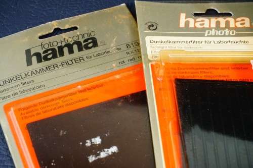 Hama Darkroom Lamp Orange Dark Room Safety Light with additional filter inserts  **Good Condition**