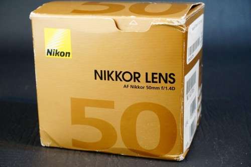 Nikon AF D Nikkor 50mm F1.4 D Lens in Nikon AF Mount  **Excellent Condition**