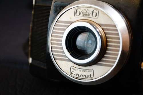 Coronet 6x6 Art Deco 120 Film Camera **Good Condition**