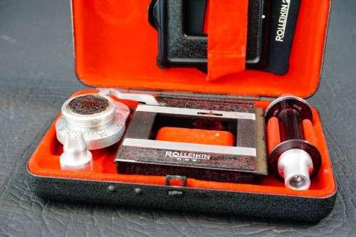 **Complete** Rolleiflex Rolleikin 2 C Adapter Kit for 35mm Film Conversion **Great Condition**