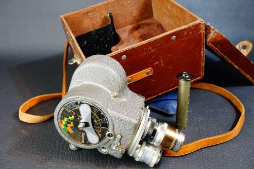 Emel 8mm Double Film Cine Movie Camera with Zunow and Som Berthiot Lenses  **Great Condition**