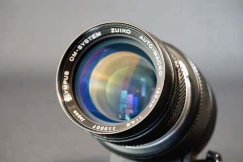 Olympus Auto-Macro MC 135mm F4.5 Lens with Variable Extension Tube OM Mount