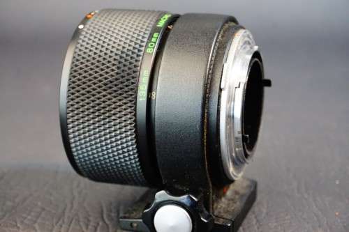 Olympus Auto-Macro MC 135mm F4.5 Lens with Variable Extension Tube OM Mount