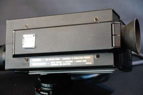 1978 JVC GC-3300E Vidicon Tube Colour Camera with Rokkor 12.5-75mm F1.8 Lens