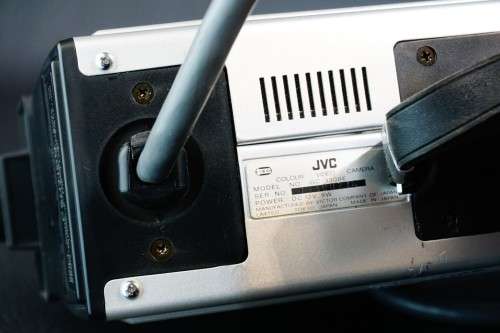 1978 JVC GC-3300E Vidicon Tube Colour Camera with Rokkor 12.5-75mm F1.8 Lens