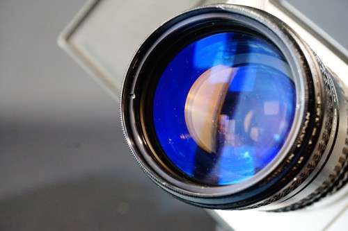 1978 JVC GC-3300E Vidicon Tube Colour Camera with Rokkor 12.5-75mm F1.8 Lens