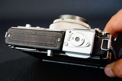 Plaubel Makina IIIR 120 Rangefinder Camera with Anticomar 100mm F2.9 Lens, 6x6 and 6x9 Film Backs