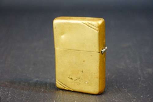 **1985 Repro** Zippo Lighter Bradford PA Made In USA PAT.2032695 5 Lug 1937-1950  **Good Condition**