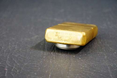 **1985 Repro** Zippo Lighter Bradford PA Made In USA PAT.2032695 5 Lug 1937-1950  **Good Condition**