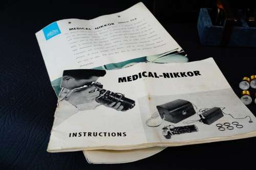 Nikon Medical NIKKOR 200mm F5.6 Lens with DC Power Unit and Case **Excellent Condition**