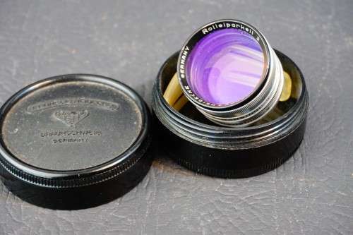 Rollei Bay 1 Rolleinar 2 Closeup Lens Set with Hard Case **Excellent Condition**