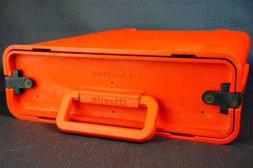 Olivetti Valentine Portable Red Typewriter with Carry Case by Ettore Sottsas **Excellent Condition**