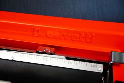Olivetti Valentine Portable Red Typewriter with Carry Case by Ettore Sottsas **Excellent Condition**