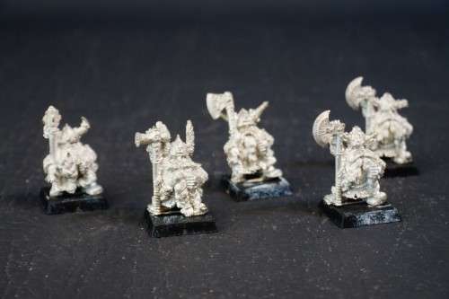 Warhammer Dwarf Longbeards Metal - Rare OOP Games Workshop Citadel Longbeard **Excellent**