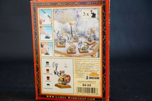 Warhammer Dwarf Ironbreakers Command NIB Metal - Rare OOP Games Workshop Citadel **Excellent**