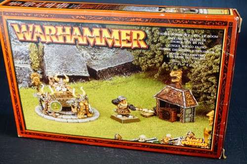 Warhammer Thorek Ironbrow`s Anvil of Doom NIB Metal - Rare OOP Games Workshop Citadel  **Excellent**