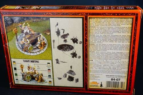 Warhammer Thorek Ironbrow`s Anvil of Doom NIB Metal - Rare OOP Games Workshop Citadel  **Excellent**