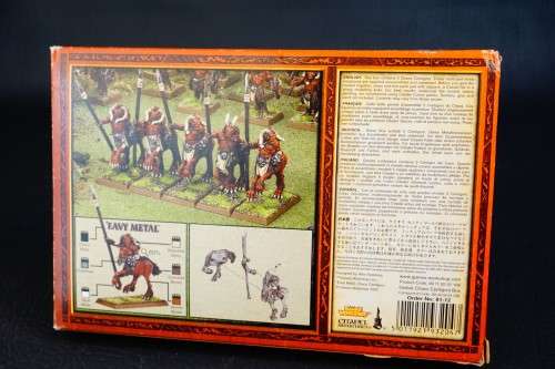 Warhammer Fantasy Beastmen Chaos Centigors NIB Metal - Rare OOP Games Workshop Citadel