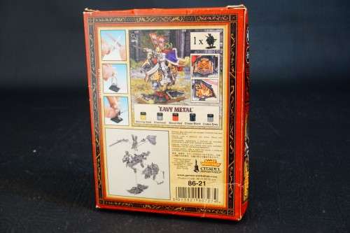 Warhammer Empire Hero Kurt Helborg OldHammer NIB Metal - Rare OOP Games Workshop Citadel