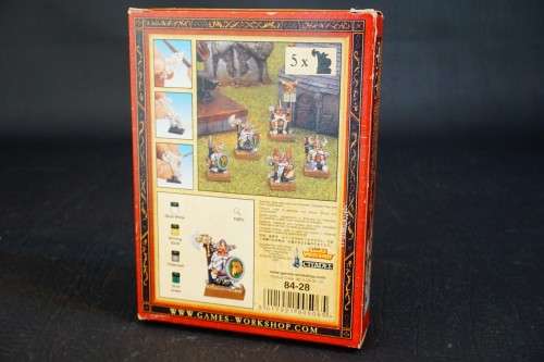 Warhammer Dwarf Longbeards Command NIB Metal - Rare OOP Games Workshop Citadel **Excellent**