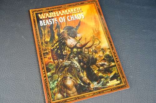 Warhammer Army Book, Beasts Of Chaos. Games Workshop. Paperback **Great Condition**