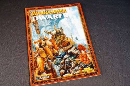 Warhammer Armies Dwarfs Army Book - Games Workshop. Paperback  **Great Condition**