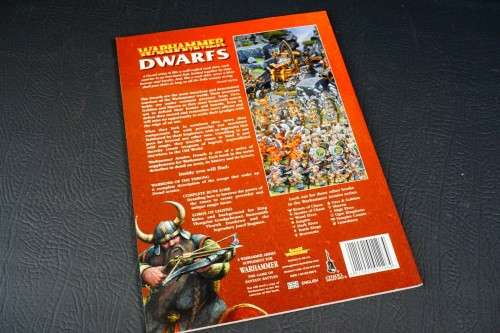 Warhammer Armies Dwarfs Army Book - Games Workshop. Paperback  **Great Condition**