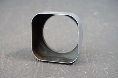 Rare Grey Yashica Bay 1 TLR Metal Lens Hood with Carrying Case and Yashica Filter **Good Condition**