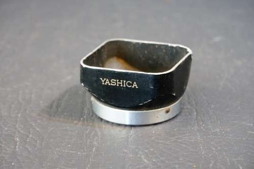 Genuine Original Yashica Bay 1 TLR Metal Lens Hood  **Well Used Condition Condition**