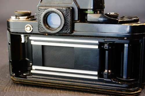 Black Nikon F2A Photomic 35mm SLR with Nikon 50mm F2 Lens  **Good Condition**