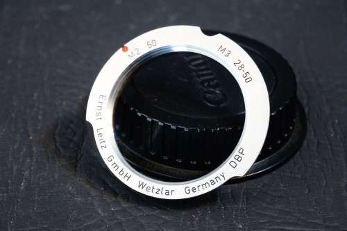 Genuine Leica Leitz IRZOO LTM L39 to M Mount Adapter M2 50mm M3 28-50mm  **Great Condition**