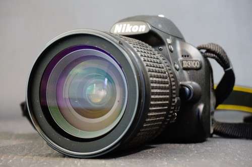 Nikon D3100 14.2MP DSLR Camera with Nikkor 18-135mm F3.5-5.6G IF-ED Lens and 2 Batteries