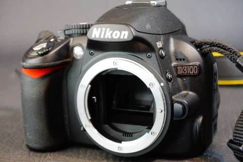 Nikon D3100 14.2MP DSLR Camera with Nikkor 18-135mm F3.5-5.6G IF-ED Lens and 2 Batteries