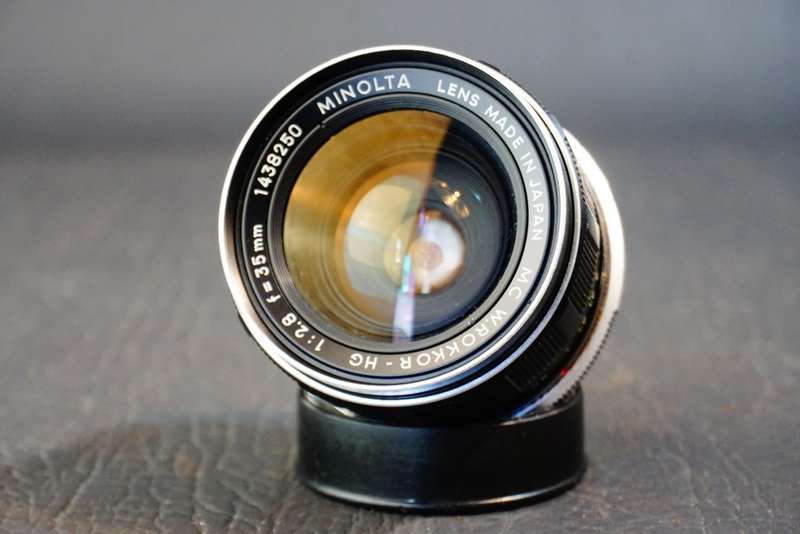 Minolta MC W-Rokkor HG 35mm F2.8 Lens in Minolta MD SR Mount  **Excellent Condition**