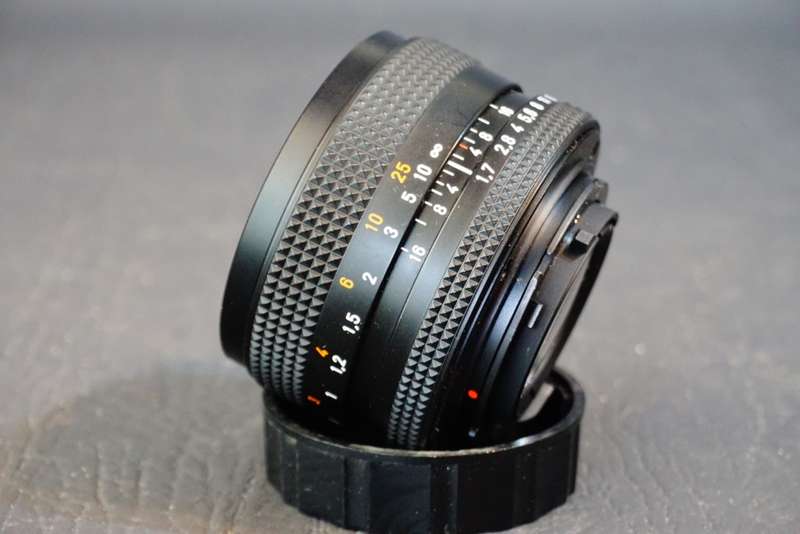 Carl Zeiss Planar T* 50mm F1.7 Lens in Contax CY Mount **Excellent Condition**