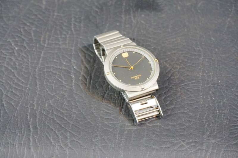 Rare Vintage Honda F1 Racing Titanium Mens Quartz Watch 33mm Made in Japan **Excellent Condition**