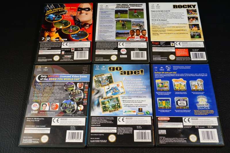 Collection of Nintendo Game Cube Games