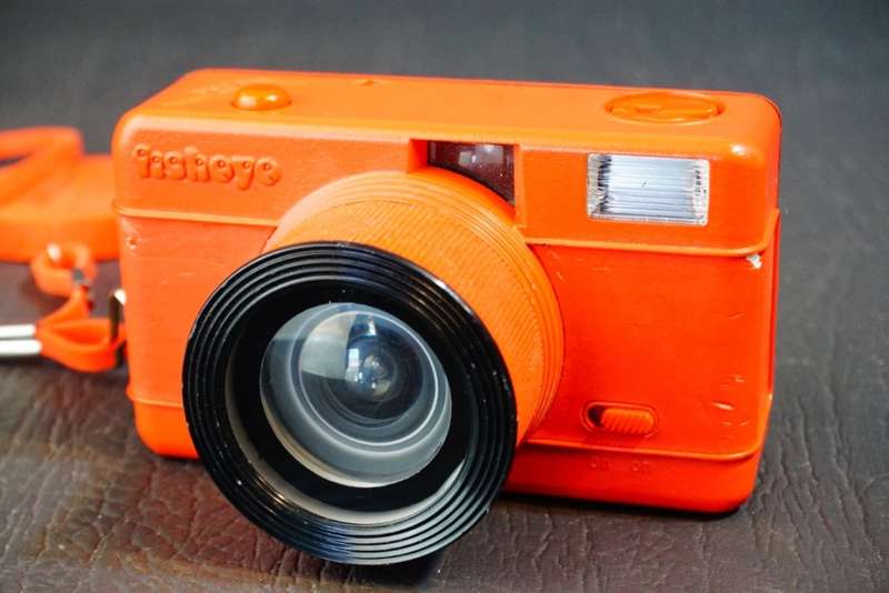 Lomography Red Fisheye 35mm Film Camera  **Good Condition**