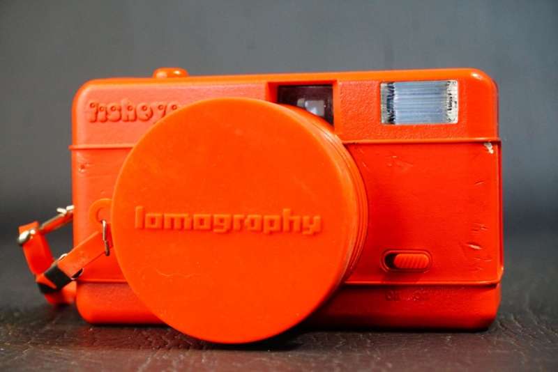 Lomography Red Fisheye 35mm Film Camera  **Good Condition**