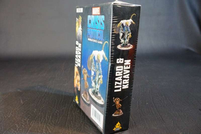 Marvel Crisis Protocol Lizard and Kraven Character Pack **Excellent Condition, Still Sealed**