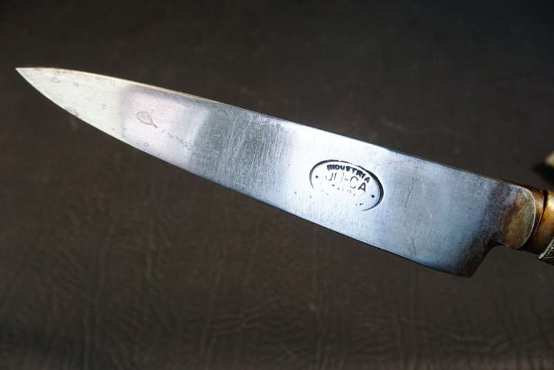Authentic Alpaca Cuchillo Argentinian Gaucho Knife with Sheath  **Good Condition**