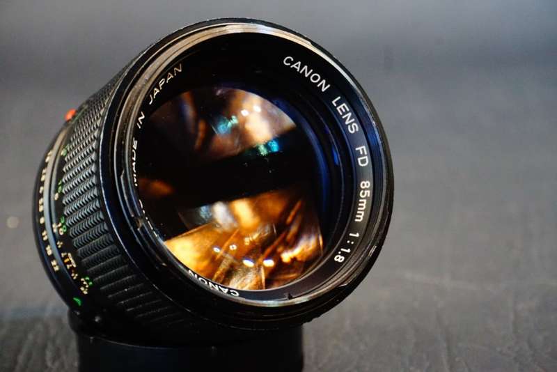 Canon FD 85mm F1.8 Lens in Canon Fd Mount **Good Condition**