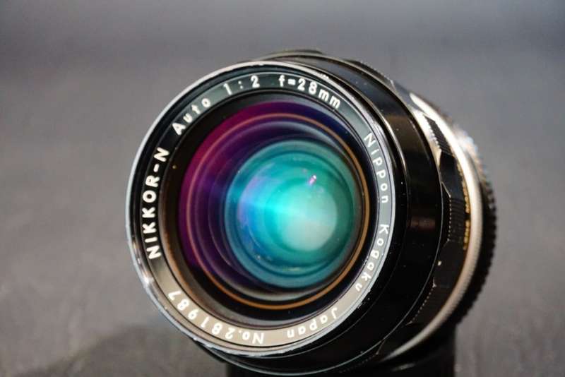 **Factory AI Converted** Nikon Nikkor N Auto 28mm F2 Lens in Nikon AI Mount **Excellent Condition**