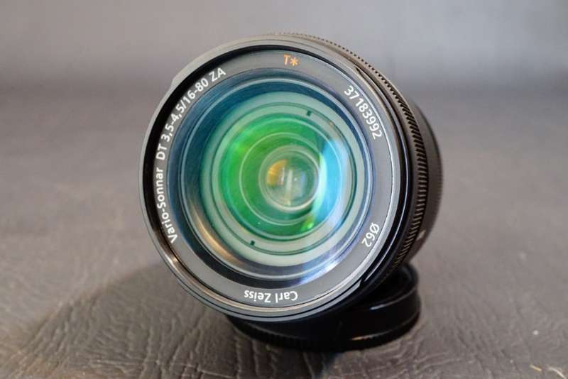 Sony Carl Zeiss Vario-Sonnar DT T* 16-80mm F3.5-4.5 SAL1680Z Alpha A-Mount  **Excellent Condition**