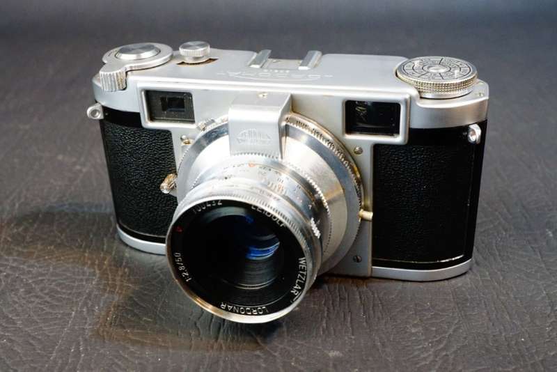 Leidolf Wetzlar Lordomat 35mm Rangefinder Camera with Leidolf 50mm F2.8 Lens **Excellent Condition**