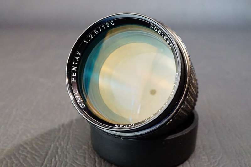 6 Element Asahi Pentax SMC Takumar 135mm F2.5 Lens in Pentax K Mount