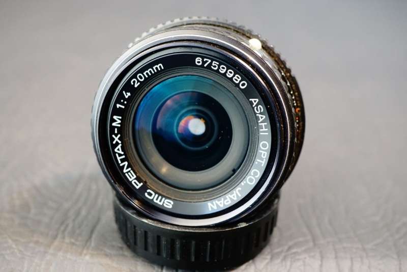 Ultra Wide Asahi SMC Pentax-M 20mm F4 Lens in Pentax K Mount