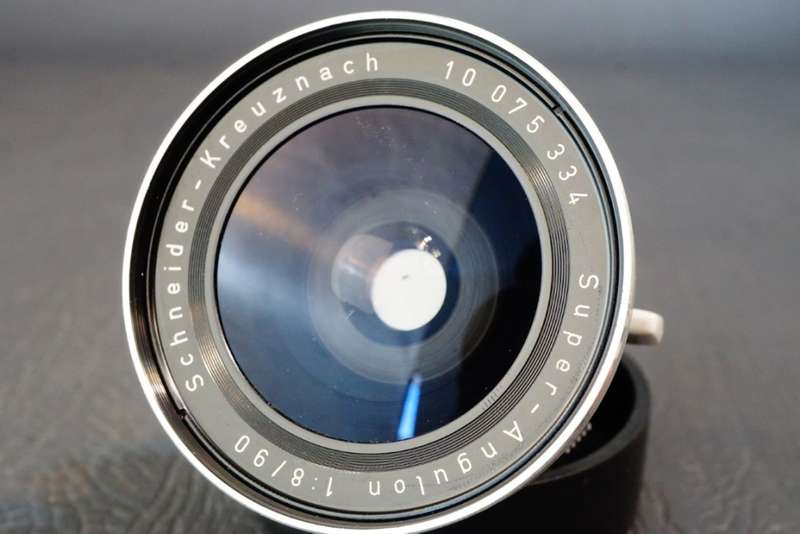 Schneider Kreuznach Super Angulon 90mm F8 with Compur Shutter  **Excellent Condition**